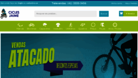 What Ciclesjaime.com.br website looked like in 2017 (6 years ago)