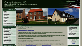 What Camplejeunehousing.com website looked like in 2017 (6 years ago)