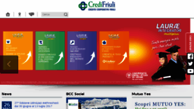 What Credifriuli.it website looked like in 2017 (6 years ago)