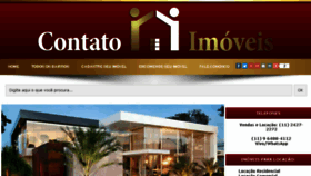 What Contato.cim.br website looked like in 2017 (6 years ago)