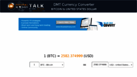 What Cryptocurrency.digitalmoneytalk.com website looked like in 2017 (6 years ago)