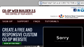 What Coopwebbuilder.com website looked like in 2017 (6 years ago)