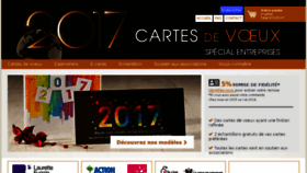 What Cartespourlavie.fr website looked like in 2017 (6 years ago)