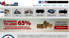What Cashcanada.com website looked like in 2017 (6 years ago)