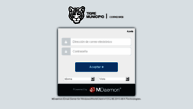 What Correoweb.tigre.gov.ar website looked like in 2017 (6 years ago)
