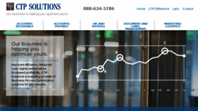 What Ctpsolutions.com website looked like in 2017 (6 years ago)