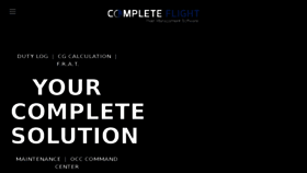 What Completeflight.com website looked like in 2017 (7 years ago)