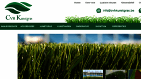 What Cvhkunstgras.be website looked like in 2017 (6 years ago)