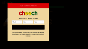 What Cheechglass.com website looked like in 2017 (6 years ago)