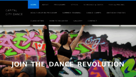 What Capitalcitydance.ca website looked like in 2017 (6 years ago)