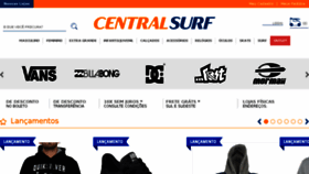 What Centralsurf.com.br website looked like in 2017 (6 years ago)