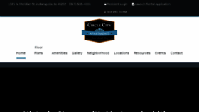 What Circlecityapartments.com website looked like in 2017 (6 years ago)
