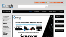 What Cotech.it website looked like in 2017 (6 years ago)