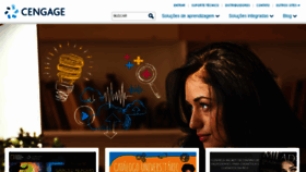 What Cengage.com.br website looked like in 2017 (9 years ago)