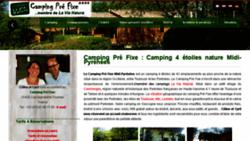 What Camping-pre-fixe.com website looked like in 2017 (6 years ago)