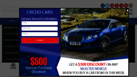 What Credocars.com website looked like in 2017 (6 years ago)