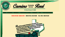 What Caminorealcs.org website looked like in 2017 (6 years ago)