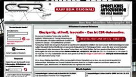 What Csr-tuning.de website looked like in 2017 (6 years ago)