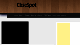What Cbse-spot.blogspot.in website looked like in 2017 (6 years ago)