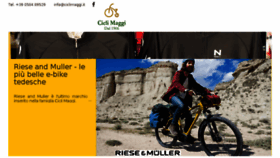 What Ciclimaggi.it website looked like in 2017 (6 years ago)