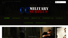 What Ccmilitary.com website looked like in 2017 (6 years ago)