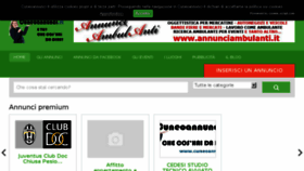 What Cuneoannunci.it website looked like in 2017 (6 years ago)