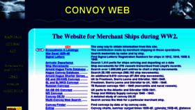 What Convoyweb.org.uk website looked like in 2017 (6 years ago)