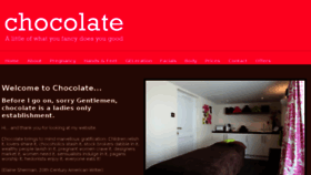 What Chocolatetreats.co.uk website looked like in 2017 (6 years ago)