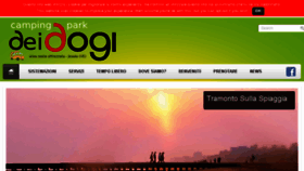 What Campingparkdeidogi.com website looked like in 2017 (6 years ago)