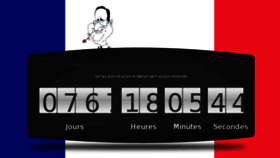 What Compte-a-rebours-francois-hollande.fr website looked like in 2017 (6 years ago)