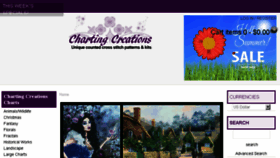 What Chartingcreations.com website looked like in 2017 (6 years ago)