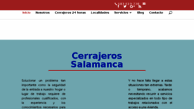 What Cerrajerosalamanca.es website looked like in 2017 (6 years ago)