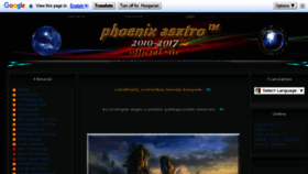 What C-phoenix.hu website looked like in 2017 (6 years ago)