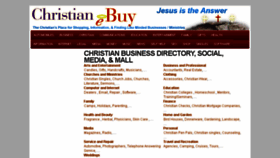 What Christianebuy.com website looked like in 2017 (6 years ago)