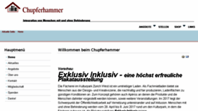 What Chupferhammer.ch website looked like in 2017 (6 years ago)