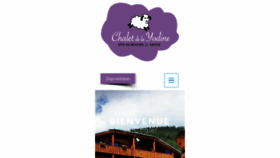 What Chaletdelayodine.com website looked like in 2017 (6 years ago)