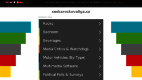 What Ceskarockovaliga.cz website looked like in 2017 (7 years ago)