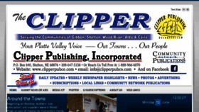 What Clipperpubco.com website looked like in 2017 (6 years ago)