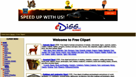 What Clipart.edigg.com website looked like in 2017 (6 years ago)