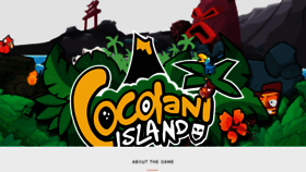 What Cocolani.com website looked like in 2017 (6 years ago)