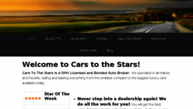 What Carstothestars.com website looked like in 2017 (6 years ago)