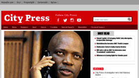 What Citypress.co.za website looked like in 2017 (6 years ago)