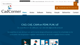 What Cadcorner.be website looked like in 2017 (6 years ago)