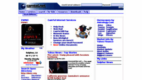 What Camtel.net website looked like in 2017 (6 years ago)