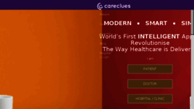 What Careclues.com website looked like in 2017 (6 years ago)