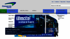 What Consorcioexpress.co website looked like in 2017 (8 years ago)