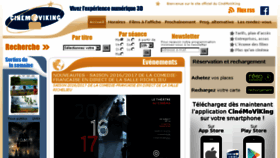What Cinemoviking.fr website looked like in 2017 (6 years ago)