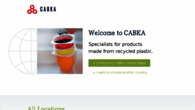 What Cabka.com website looked like in 2017 (6 years ago)