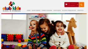 What Clubkidsoficial.com.br website looked like in 2017 (6 years ago)