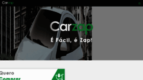 What Carzap.com.br website looked like in 2017 (6 years ago)